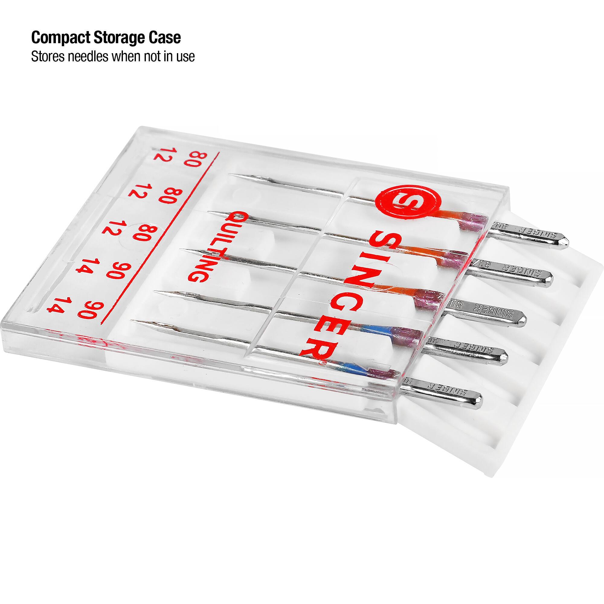 SINGER® Quilting Machine Needles, 5ct.